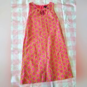 70's Flower Girls Pink Dress